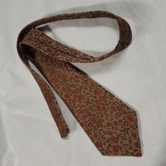 Vintage Mid-century King Diewiener Krawatte Trevira 4" XWide Necktie - Picture 6 of 11